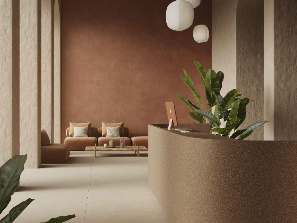 MUD: the new collection from Krion® LUX for the construction of the future